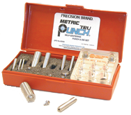 Metric 10 Tru-Punch Punch & Die Set - #40300; 20mm Maximum OD; .25mm Maximum Material Thickness - Grade Industrial Supply