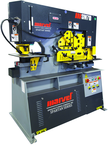 71 Ton - 12" Throat - 7.5HP, 220V, 3PH Motor Dual Cylinder Complete Integrated Ironworker - Grade Industrial Supply