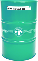 54 Gallon TRIM® MicroSol® 685 High Lubricity Semi-Synthetic Metalworking Fluid - Grade Industrial Supply