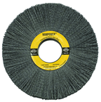 6 x 1" - .040/80 Grit - Composite Hub Nylon Abrasive Wheel - Grade Industrial Supply