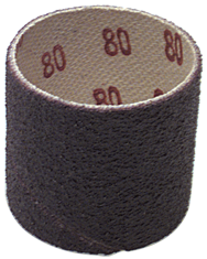 1 x 3'' - 80 Grit - A/O Resin Bond Abrasive Band - Grade Industrial Supply