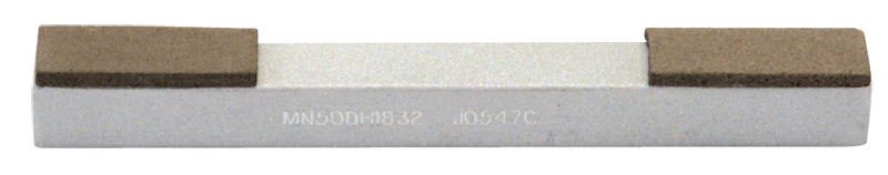 1'' Diamond Length - 4'' OAL (3/8 x 3/8") - 150/220 Grit - Double End Resin Bond Diamond Hone - Grade Industrial Supply