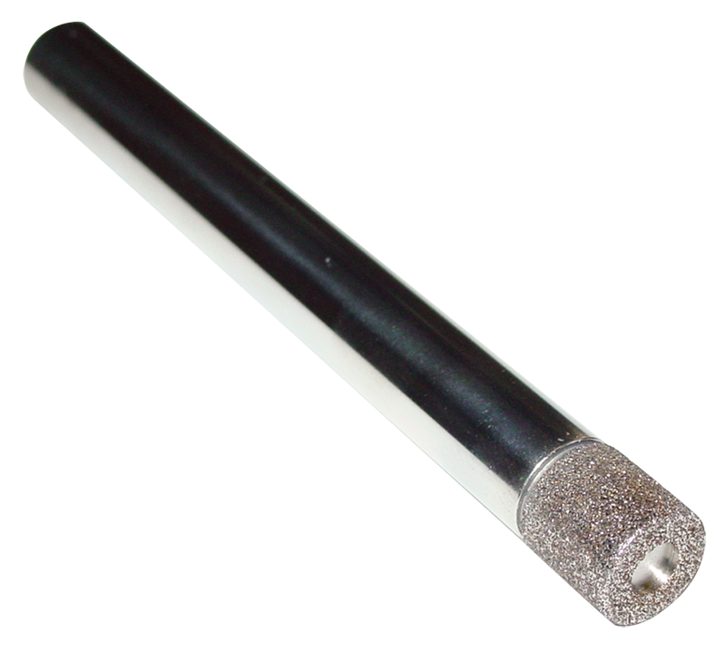 .394 x .200 x 1/4" - 220 Grit - Diamond Electroplated Grinding Mandrel - Grade Industrial Supply