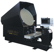 #MV14QE - 14'' Screen Size - .0005" Resolution - Optical Comparator - Grade Industrial Supply