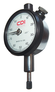 .075 Total Range - 0-15-0 Dial Reading - AGD 1 Dial Indicator - Grade Industrial Supply