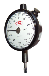 5.0 Total Range - .001 Graduation - AGD 2 Dial Indicator - Grade Industrial Supply