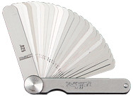 #467 - 13 Leaf - .0015 to .200" Range - Thickness Gage - Grade Industrial Supply