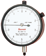 #656-441/5J - .500 Total Range - 0-100 Dial Reading - AGD 4 Dial Indicator - Grade Industrial Supply