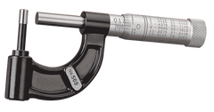 #569AXP - 0 - 1'' Measuring Range - .001" Graduation - Friction Thimble - Carbide Face - Tubing Micrometer - Grade Industrial Supply