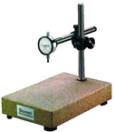 #675GJ - Kit Contains: .0005" Graduation; 0-25-0 Reading - Pink Granite Stand & Dial Indicator - Grade Industrial Supply