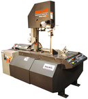 Mark III 18 x 22" Capacity Vertical Production Bandsaw with Pwoer Tilt Head 3° Forward Canted Column; 60° Miter Capability; Variable Speed;(50 TO 450SFPM); 24 x 33" Work Table; 5HP;3PH;480V - Grade Industrial Supply