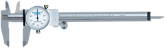 0 - 8'' Measuring Range (.001" Grad.) - Shockproof Steel Dial Caliper - #52-008-708 - Grade Industrial Supply