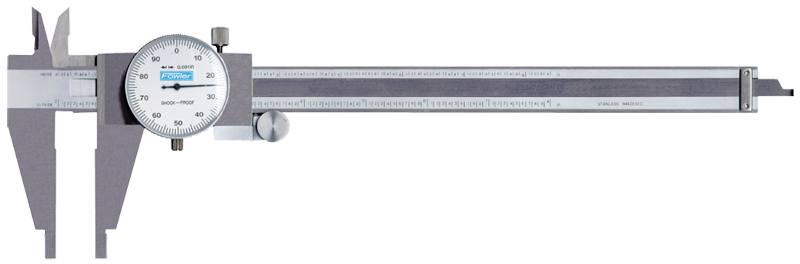 0 - 12'' Measuring Range (.001" Grad.) - Dial Caliper - #52-025-112 - Grade Industrial Supply