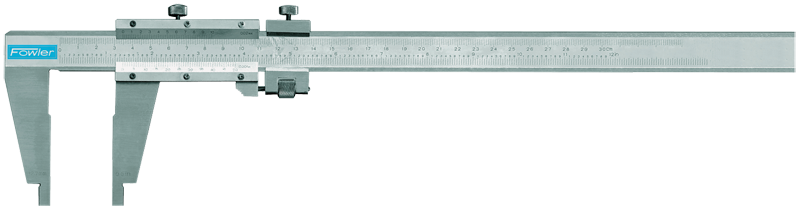 0 - 24" / 0 - 600mm Measuring Range (.001" / .02mm Grad.) - Vernier Caliper - Grade Industrial Supply