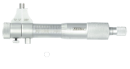 .2 - 1'' Measuring Range - .001/.01mm Graduation - Ratchet Thimble - Hardened & Ground Face - Inside Micrometer - Grade Industrial Supply