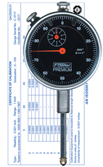 1 Total Range - 0-100 Dial Reading - AGD 2 Dial Indicator - Grade Industrial Supply