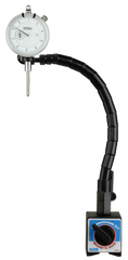 Set Contains: 1" Indicator w/Flex Arm Mag Base - AGD 2 Dial Indicator with Flex Arm Mag Base - Grade Industrial Supply