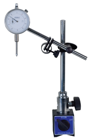 Set Contains: 1" Dial Indicator w/ Articulating Arm Mag Base - Articulating Mag Base with Swivel & Indicator Combo - Grade Industrial Supply