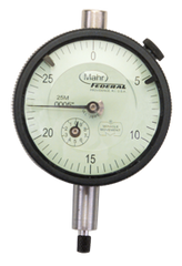 .250 Total Range - 0-100 Dial Reading - AGD 2 Dial Indicator - Grade Industrial Supply