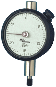 .125 Total Range - 0-25-0 Dial Reading - AGD 1 Dial Indicator - Grade Industrial Supply