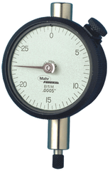 .125 Total Range - 0-25-0 Dial Reading - AGD 1 Dial Indicator - Grade Industrial Supply