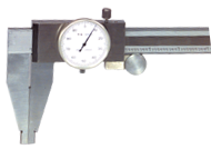 0 - 18'' Measuring Range (.001 Grad.) - Dial Caliper - Grade Industrial Supply