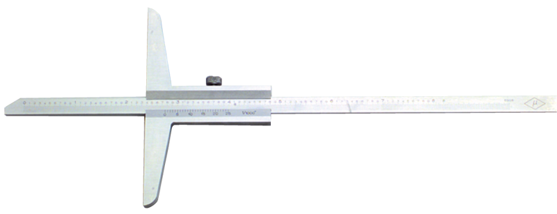 0 - 8 Measuring Range (.001 Grad.) - Vernier Depth Gage - Grade Industrial Supply