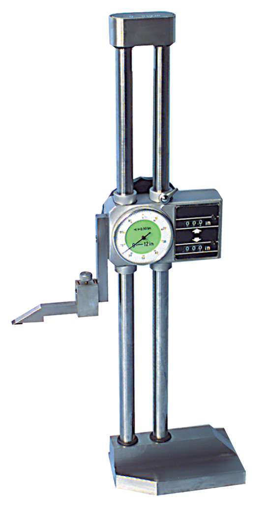 #TC24HG - 24" - .001" Graduation - Twin Beam Digital Count Dial Height Gage - Grade Industrial Supply