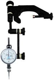 Kit Contains: .060" Range X-Test Indicator; 2 Dovetail Stems; Quill-Type Holder In Case - X-Test Horizontal Test Indicator & Quill-Type Holder Combo - Grade Industrial Supply