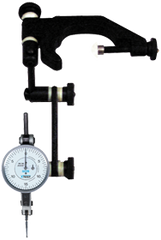 Kit Contains: .060" Range X-Test Indicator; 2 Dovetail Stems; Quill-Type Holder In Case - X-Test Horizontal Test Indicator & Quill-Type Holder Combo - Grade Industrial Supply