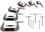 Kit Contains: 0-6" Micrometer Set With Ratchet Stop And Spindle Lock; 0-6" Telescoping Gage Set - Micrometer Set & Telescoping Gage Set - Grade Industrial Supply