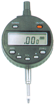 0 - .5 / 0 - 13mm Range - .0005/.01mm Resolution - 7-Key Electronic Indicator - Grade Industrial Supply