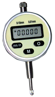 0 - 4 / 0 - 100mm Range - .0005/.01mm Resolution - Electronic Indicator - Grade Industrial Supply