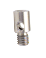 M2 x .4 Male Thread - 10mm Length - Stainless Steel Adaptor Tip - Grade Industrial Supply