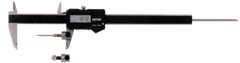 2" Overall Length - .062 Shaft Diameter - Jaw Clamp-On Attachment for Calipers - Grade Industrial Supply