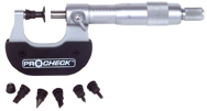 Anvil - 7-Pc Anvil Attachment Kit - .235; .250; & .270 Anvil Dia. - Individual Micrometer Anvil Attachment - Grade Industrial Supply