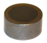 Rare Earth Pot Magnet - 1-1/4'' Diameter Round; 40 lbs Holding Capacity - Grade Industrial Supply