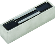 Multi-Purpose Two-Pole Ceramic Magnet - 1-1/4 x 4-1/2'' Bar; 75 lbs Holding Capacity - Grade Industrial Supply