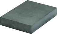 Ceramic Magnet Material - 1'' Thick Rectangular; 23.5 lbs Holding Capacity - Grade Industrial Supply