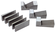 #UAB8 - 8 Pieces - 1° to 30° ; V: 10° to 30° Angle - Angle & V-Block Set - Grade Industrial Supply