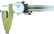 Heavy Duty Dial Caliper 18" Range - .001" Graduation - Grade Industrial Supply