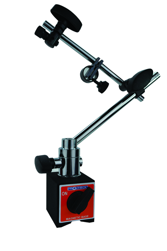 Magnetic Base - With Universal Articulating Arm - Grade Industrial Supply