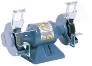 Grinder/Buffer - #8252W; 8 x 1 x 3/4'' Wheel Size; 3/4HP; 3PH; 208-230/460V Motor - Grade Industrial Supply