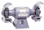 Bench Grinder - #8100W; 8 x 1 x 3/4'' Wheel Size; 3/4HP; 1PH; 115/230V Motor - Grade Industrial Supply