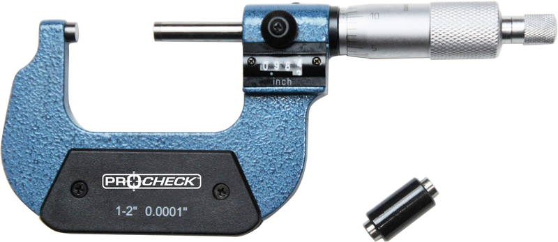 1 - 2" .0001" Graduation Mechanical Digital Outside Micrometer - Grade Industrial Supply