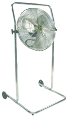 18" High Stand Commercial Pivot Fan - Grade Industrial Supply