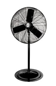 30" Pedestal Fan; 3-speed; 1/4 HP; 120V - Grade Industrial Supply