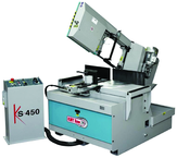 KS450 14" Double Mitering Bandsaw; 3HP Blade Drive - Grade Industrial Supply