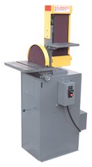 6" x 48" Belt and 12" Disc Floor Standing Combination Sander 3HP; 3PH - Grade Industrial Supply