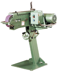 Belt Grinder - #17313; 3 x 79'' Belt; 3HP; 3PH; 220V Motor - Grade Industrial Supply